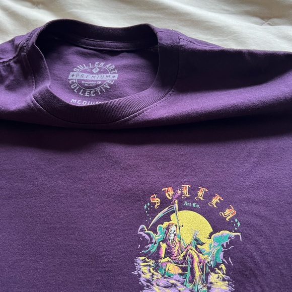 Mens Sullen graphic tshirt - Picture 2 of 3